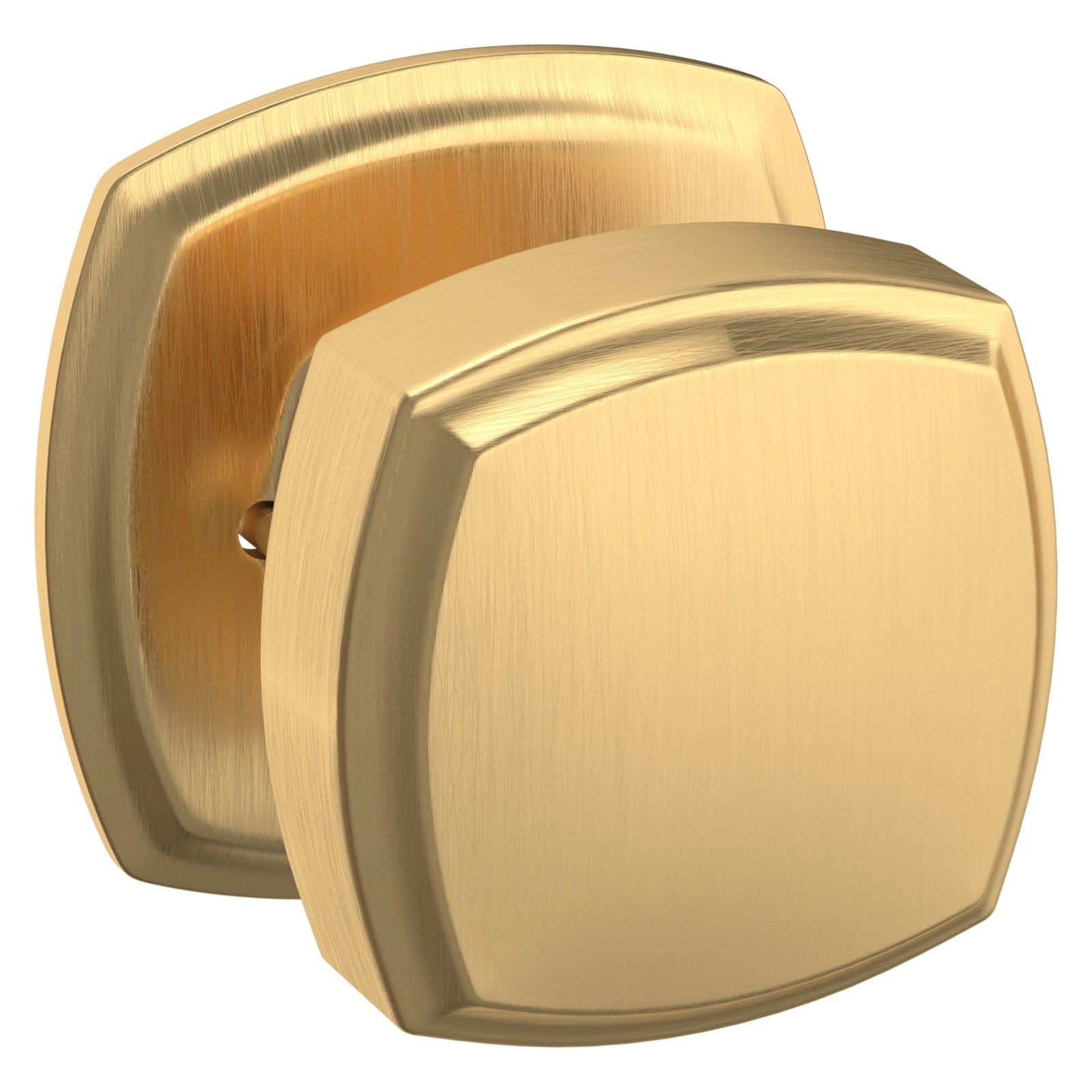 Baldwin Estate 5011 Knob Set in Lifetime (PVD) Satin Brass