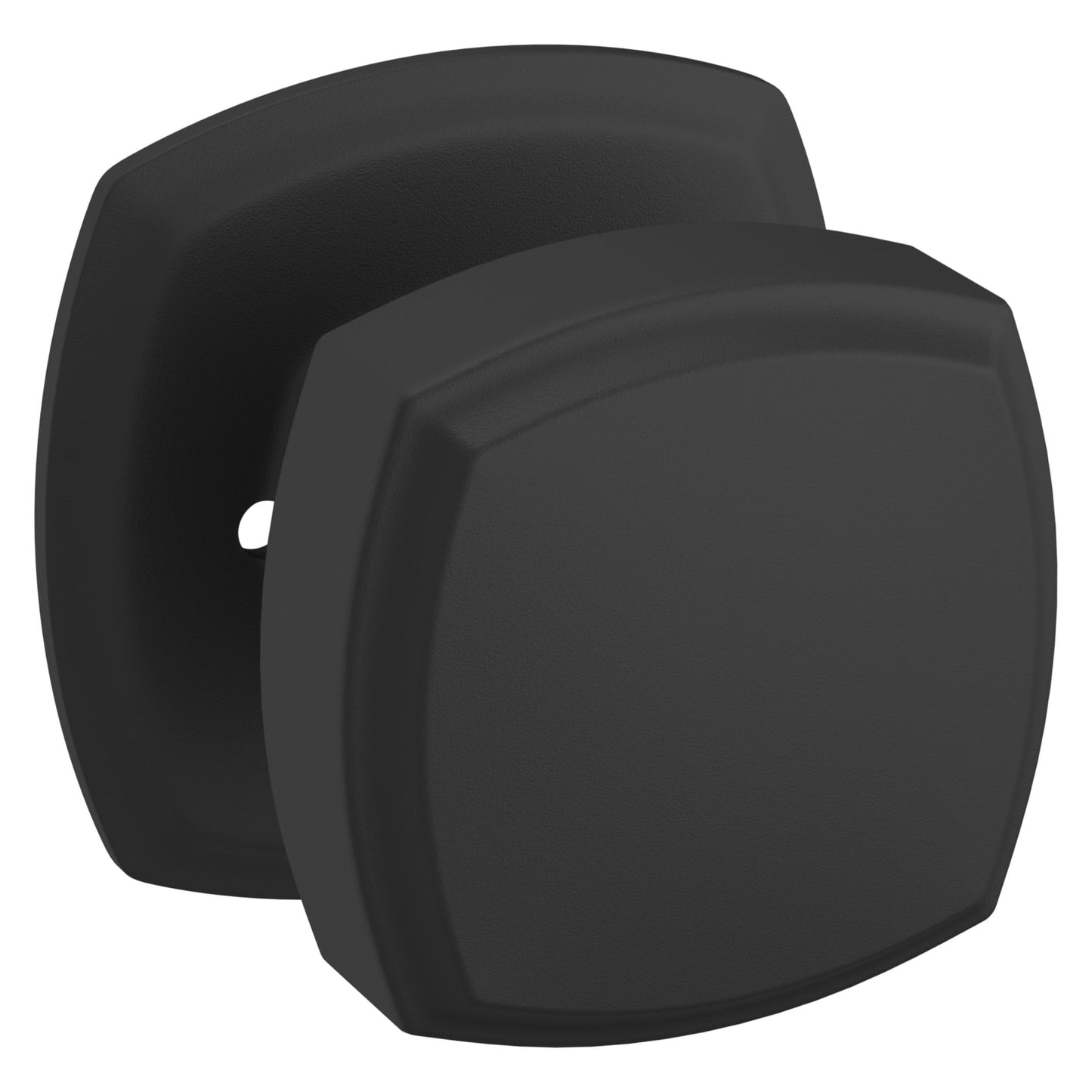 Baldwin Estate 5011 Knob Set in Satin Black