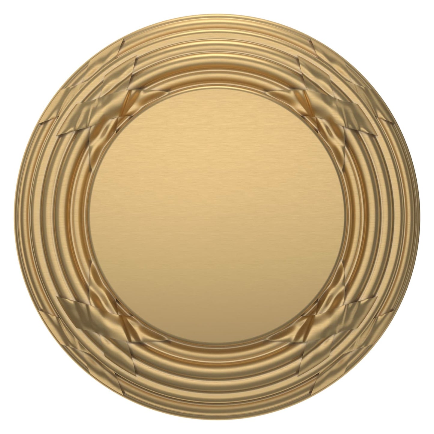 Baldwin Estate 5013 Edinburgh Knob Set in Vintage Brass