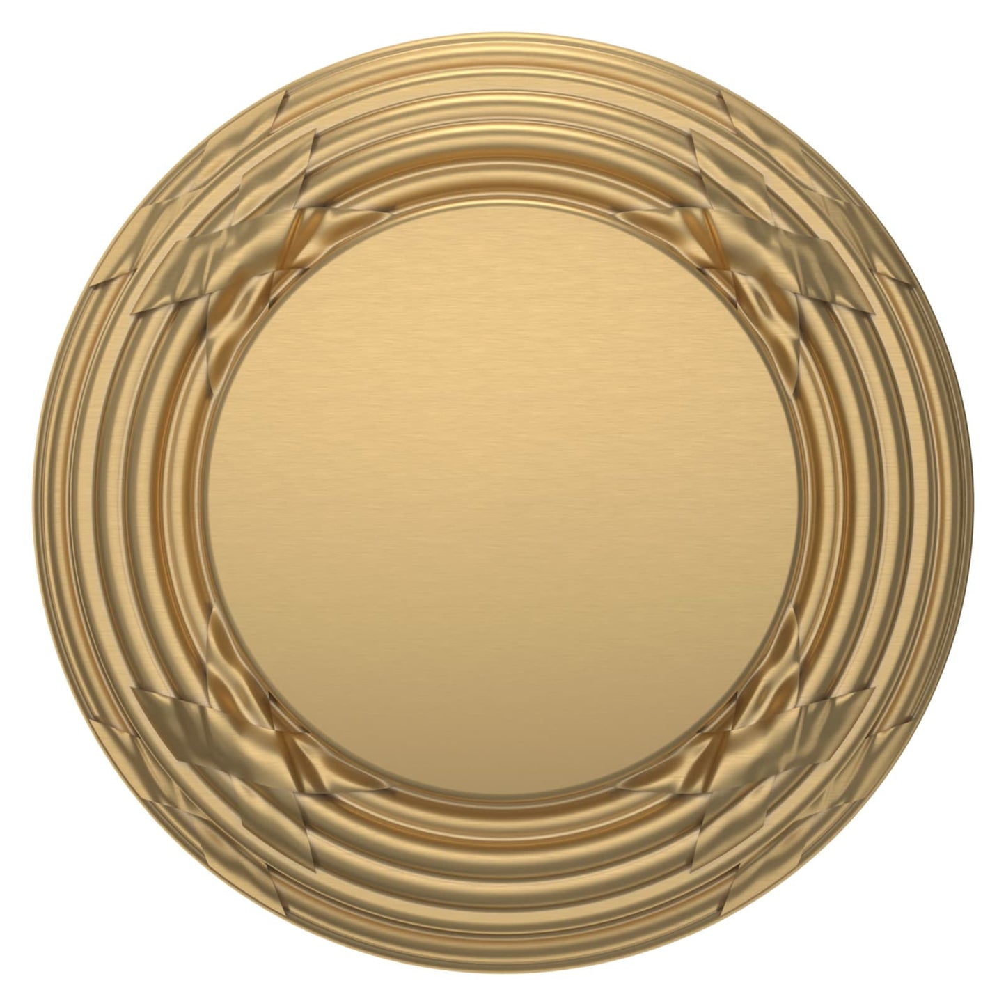 Baldwin Estate 5013 Edinburgh Knob Set in Vintage Brass