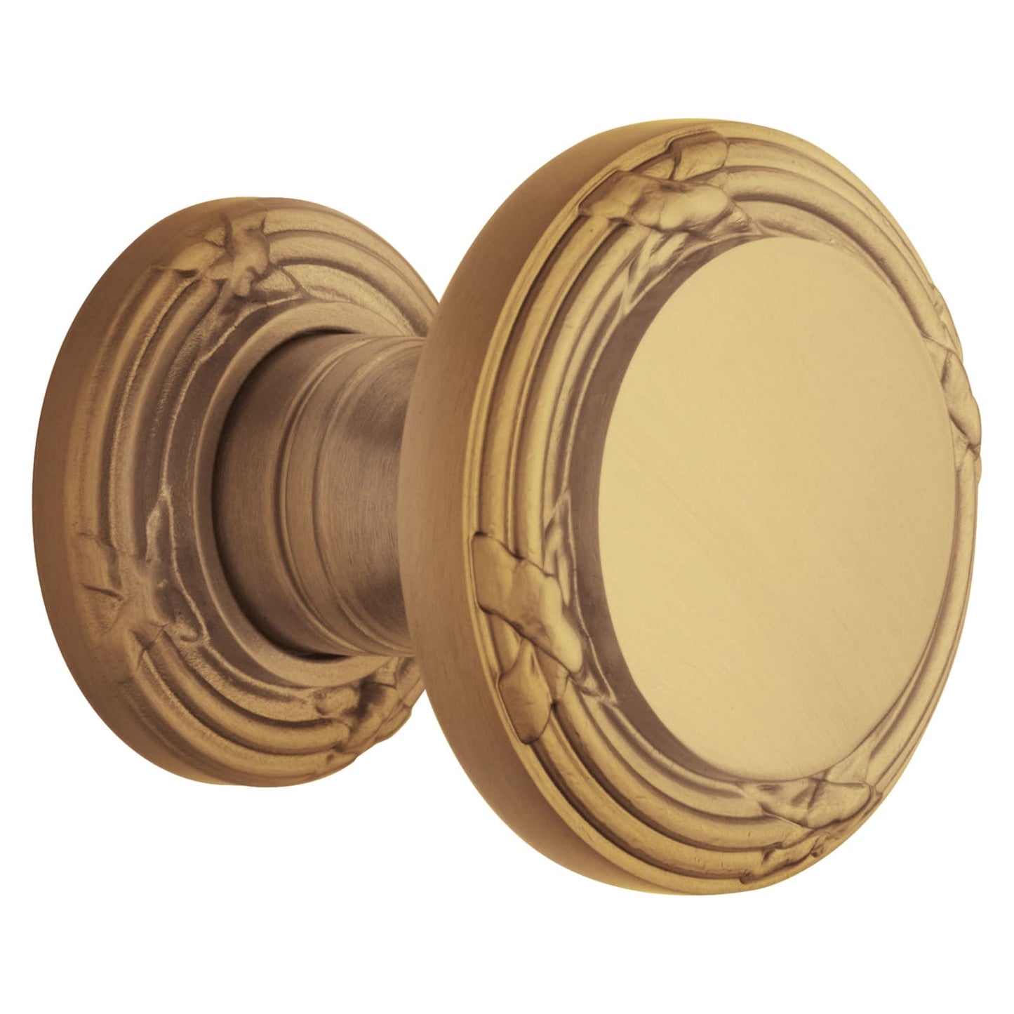Baldwin Estate 5013 Edinburgh Knob Set in Vintage Brass