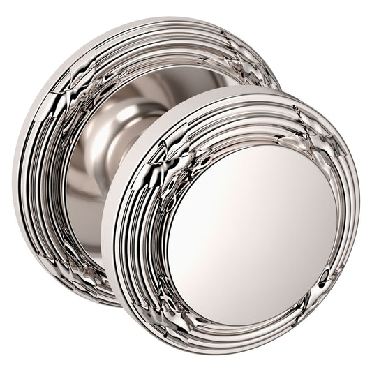 Baldwin Estate 5013 Edinburgh Knob Set in Lifetime (PVD) Polished Nickel