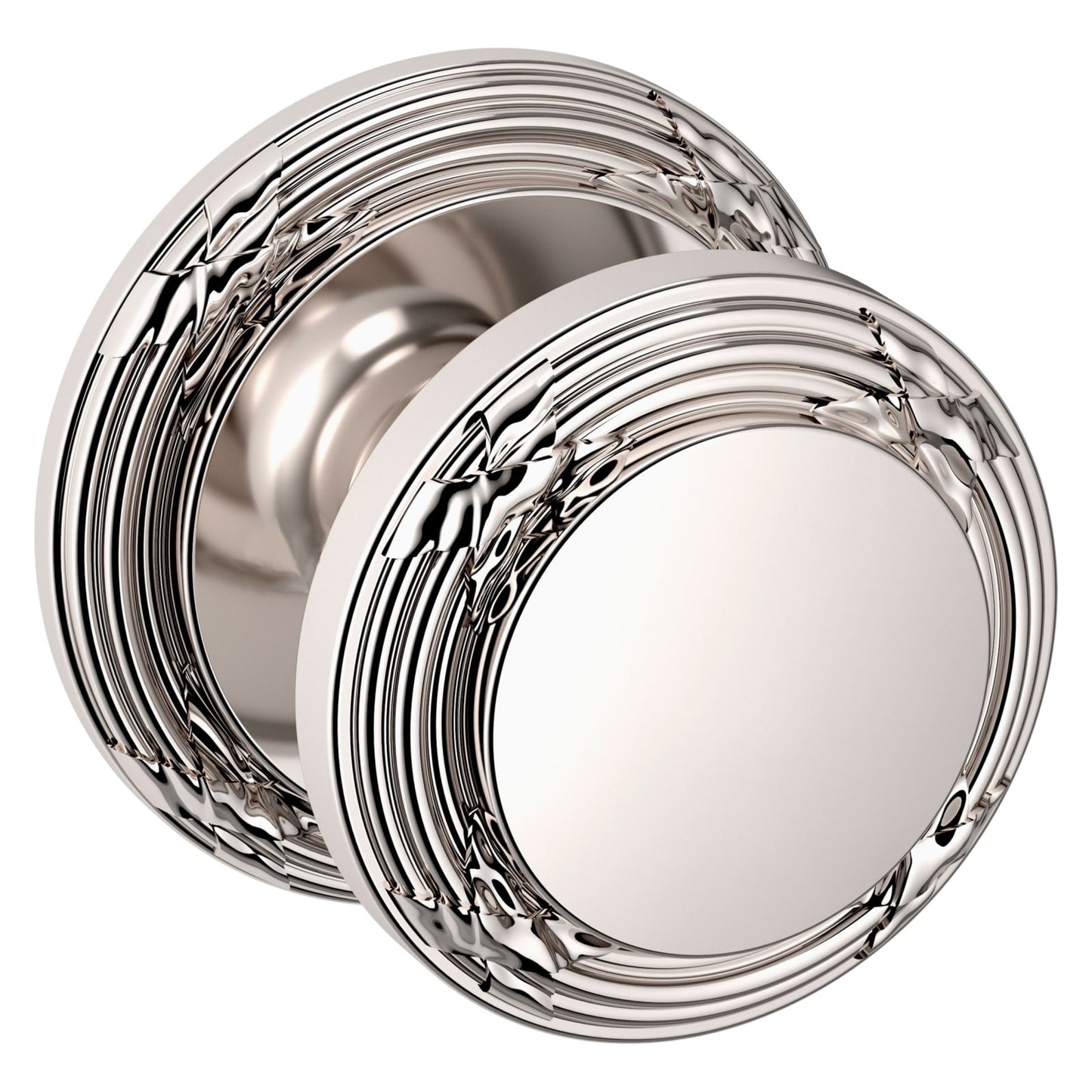 Baldwin Estate 5013 Edinburgh Knob Set in Lifetime (PVD) Polished Nickel