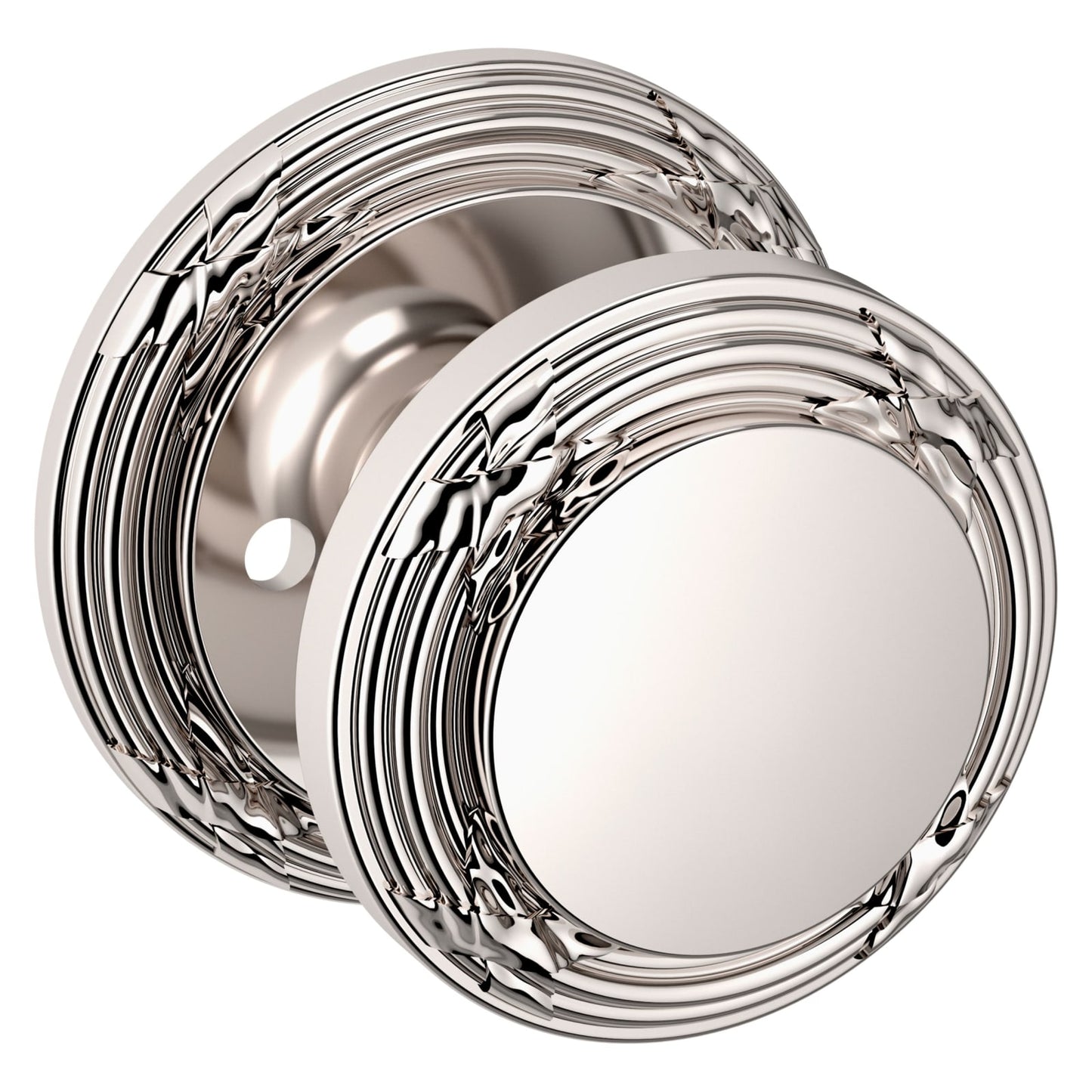 Baldwin Estate 5013 Edinburgh Knob Set in Lifetime (PVD) Polished Nickel