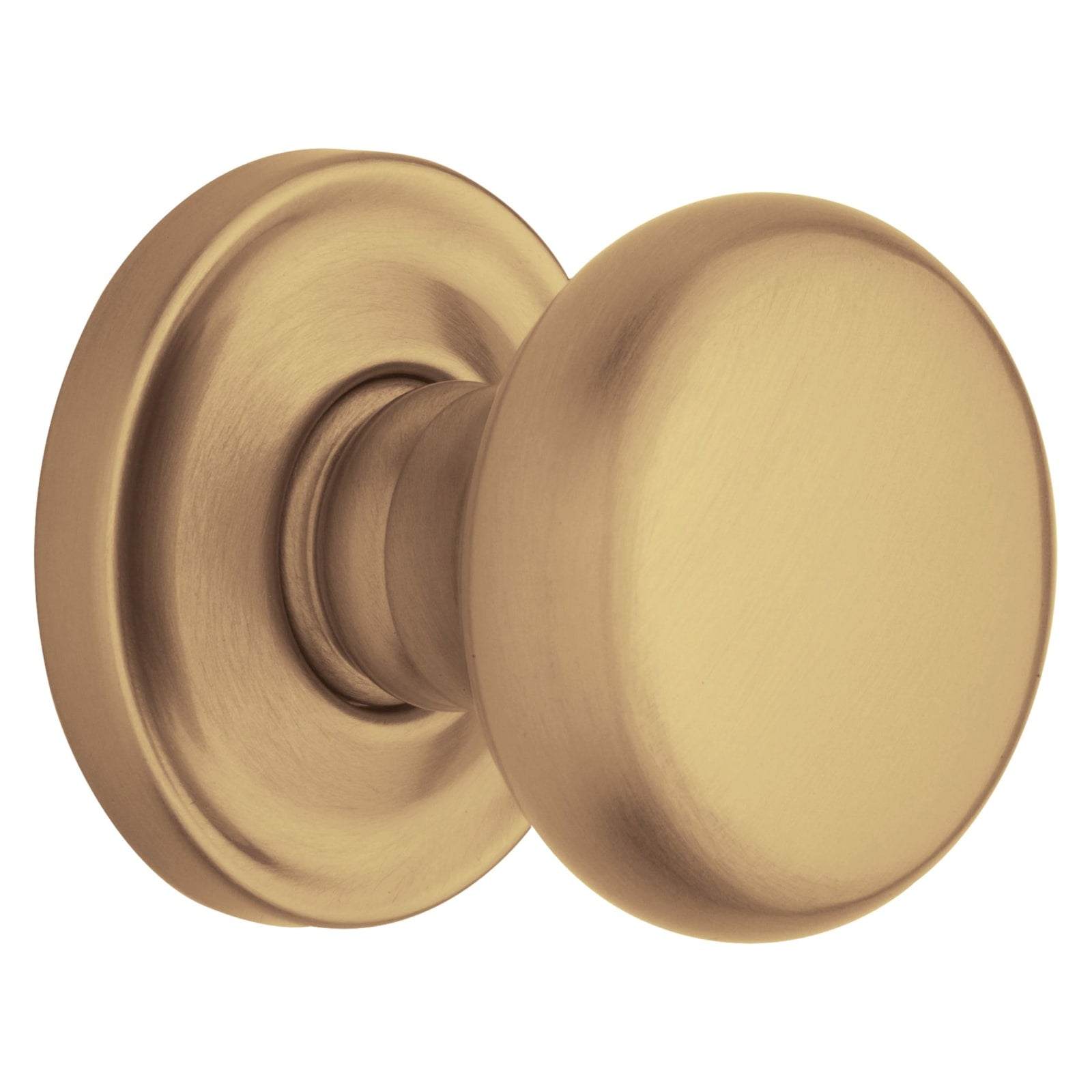 Baldwin Estate 5015 Classic Knob Set in Vintage Brass