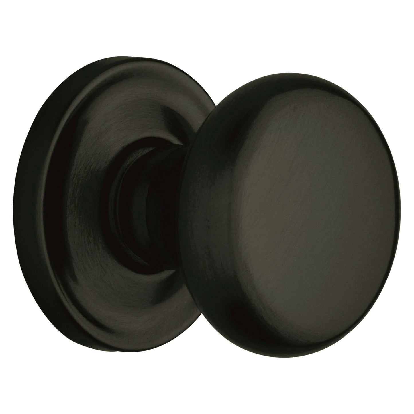 Baldwin Estate 5015 Classic Knob Set in Satin Black
