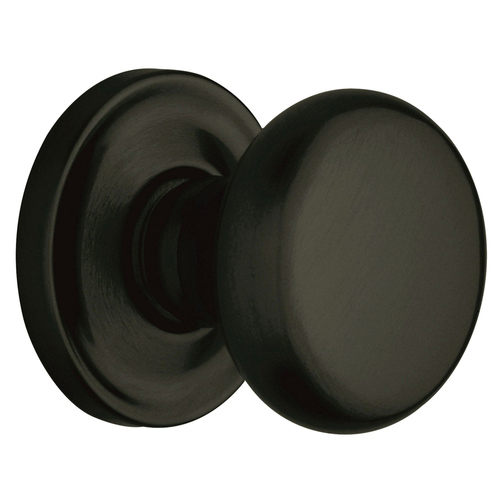 Baldwin Estate 5015 Classic Knob Set in Satin Black