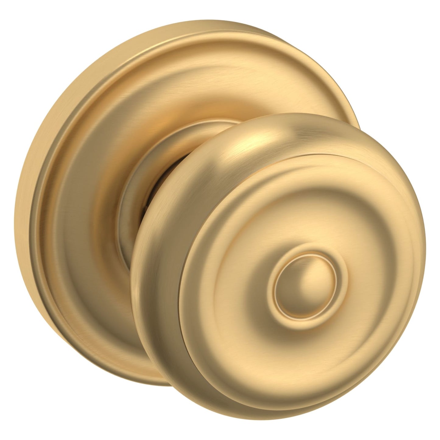 Baldwin Estate 5020 Colonial Knob Set in Vintage Brass