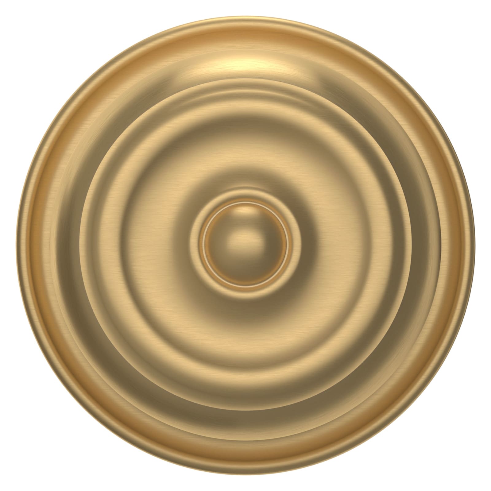 Baldwin Estate 5020 Colonial Knob Set in Vintage Brass