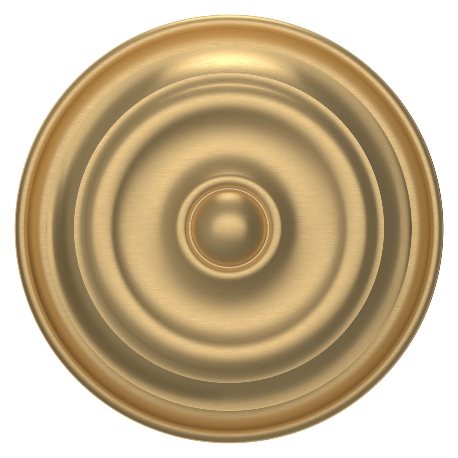 Baldwin Estate 5020 Colonial Knob Set in Vintage Brass