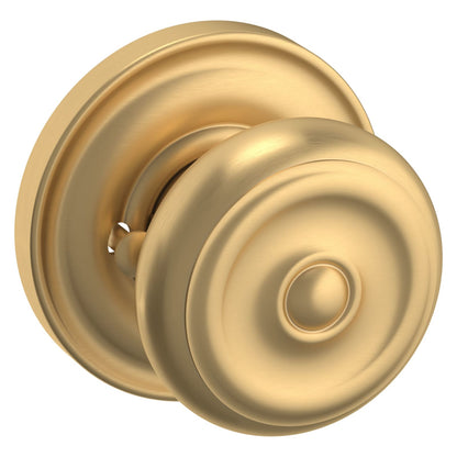 Baldwin Estate 5020 Colonial Knob Set in Vintage Brass