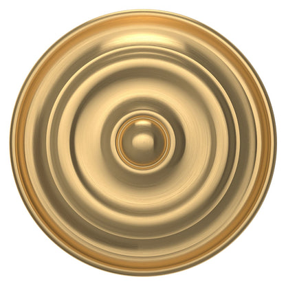 Baldwin Estate 5020 Colonial Knob Set in Lifetime (PVD) Satin Brass