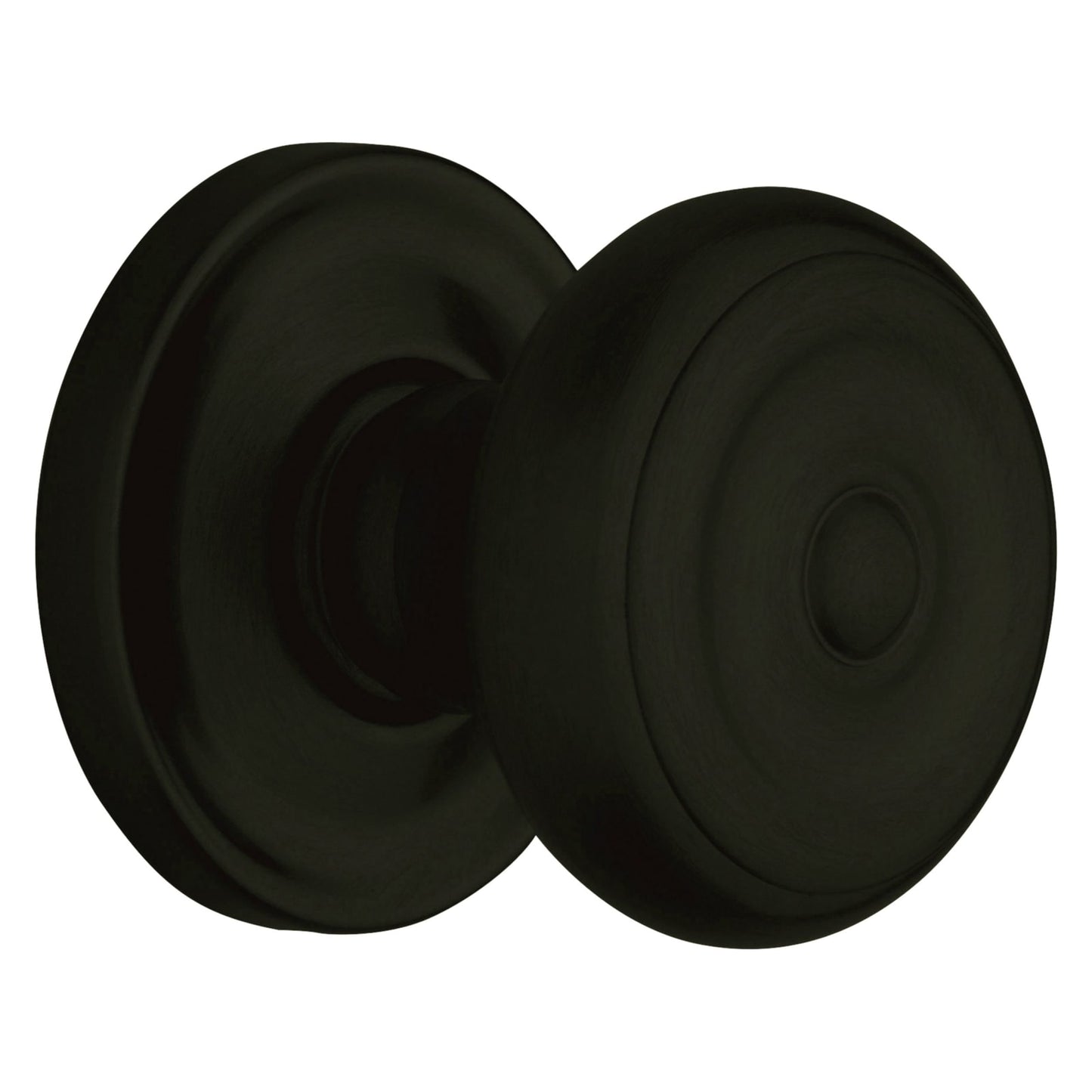 Baldwin Estate 5020 Colonial Knob Set in Satin Black
