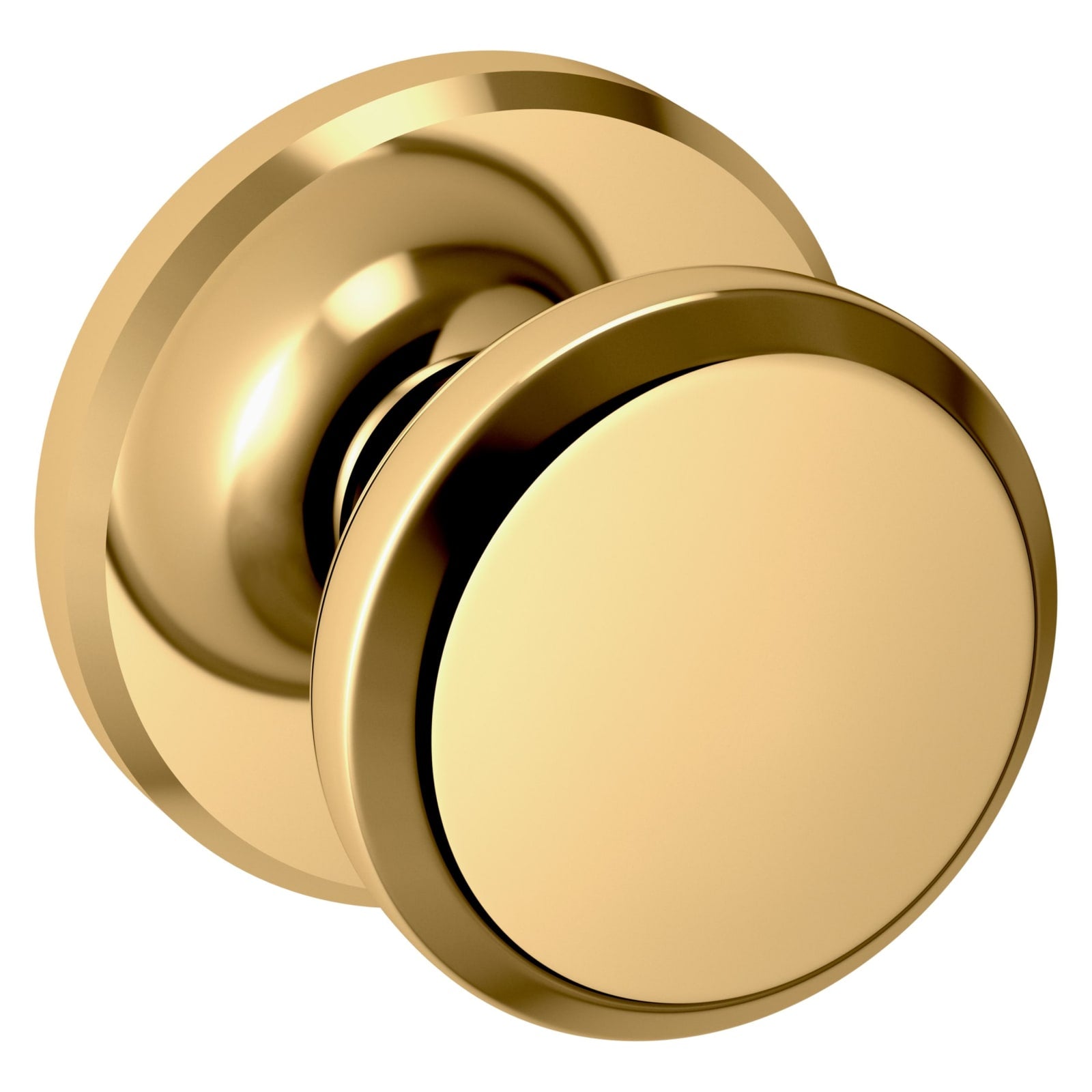 Baldwin Estate 5023 Knob Set in Lifetime (PVD) Polished Brass