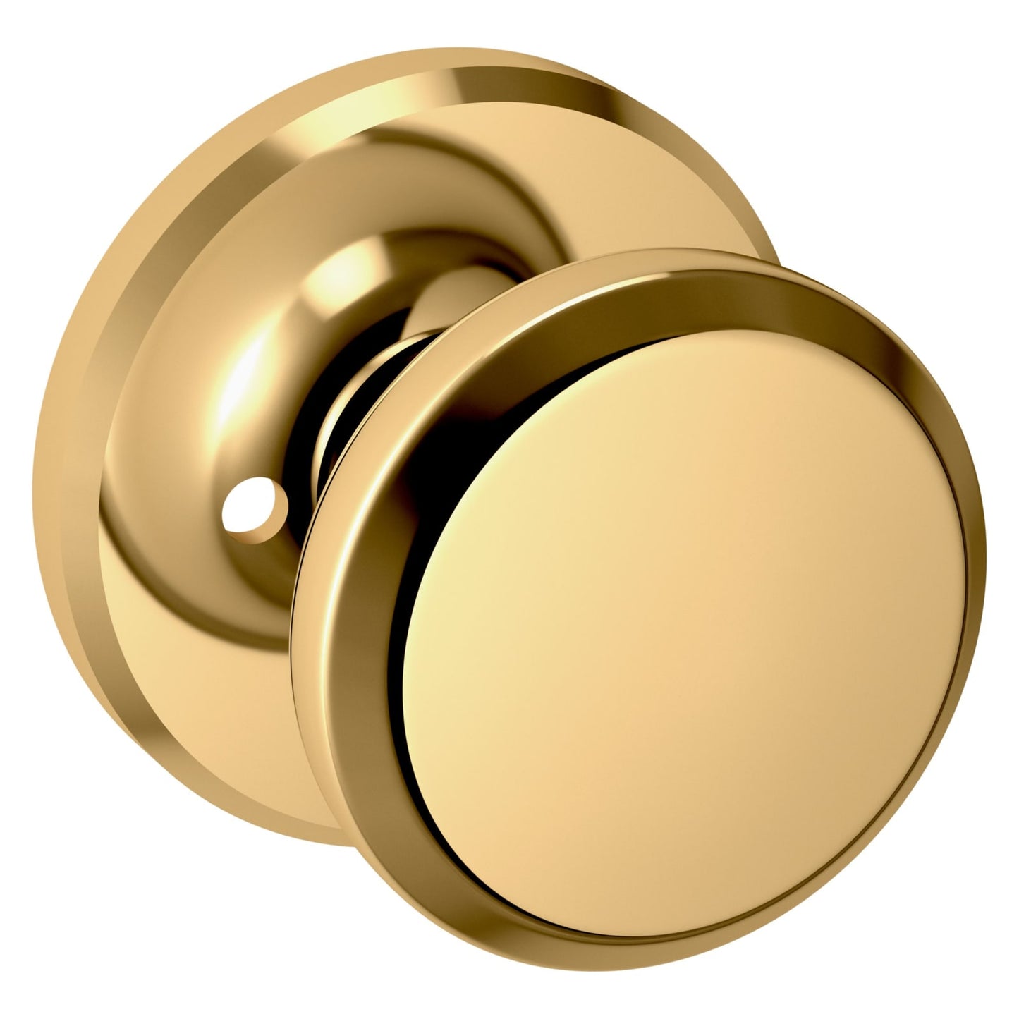 Baldwin Estate 5023 Knob Set in Lifetime (PVD) Polished Brass