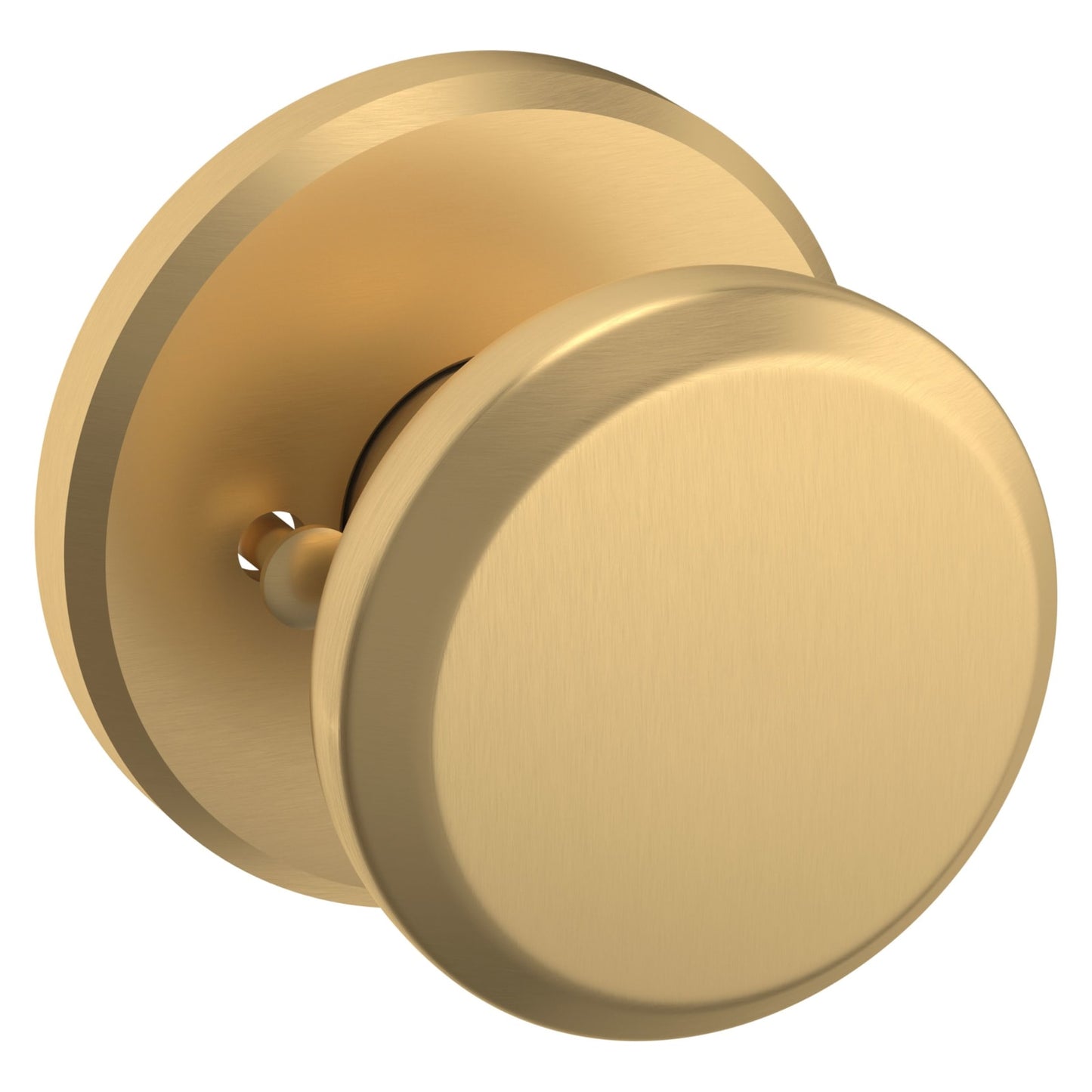 Baldwin Estate 5023 Knob Set in Vintage Brass