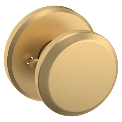 Baldwin Estate 5023 Knob Set in Vintage Brass