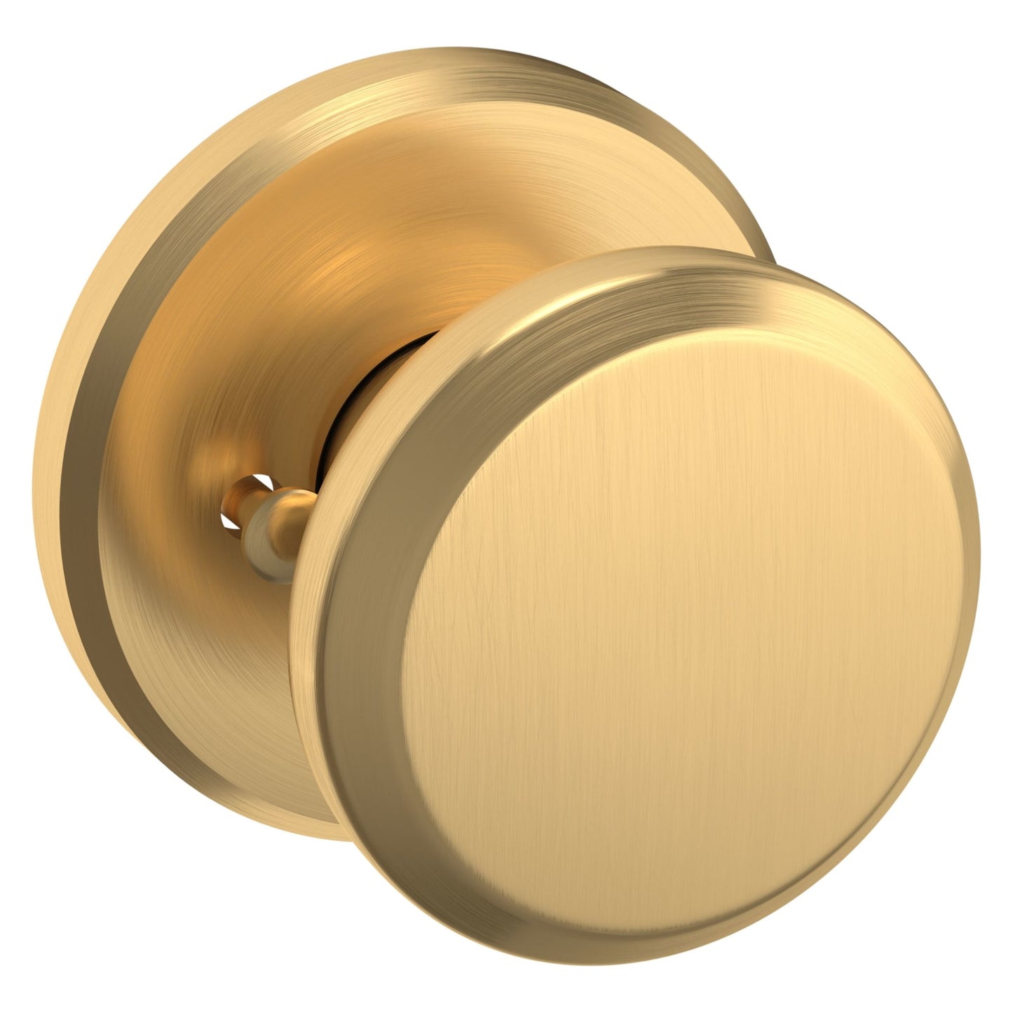 Baldwin Estate 5023 Knob Set in Lifetime (PVD) Satin Brass