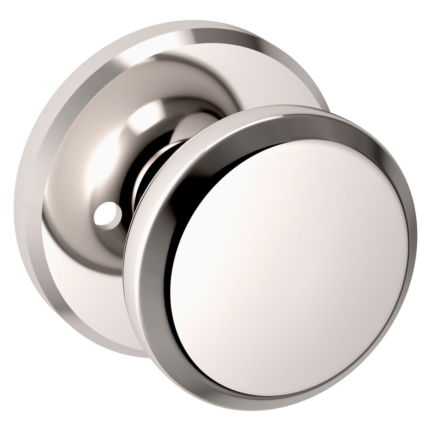 Baldwin Estate 5023 Knob Set in Lifetime (PVD) Polished Nickel
