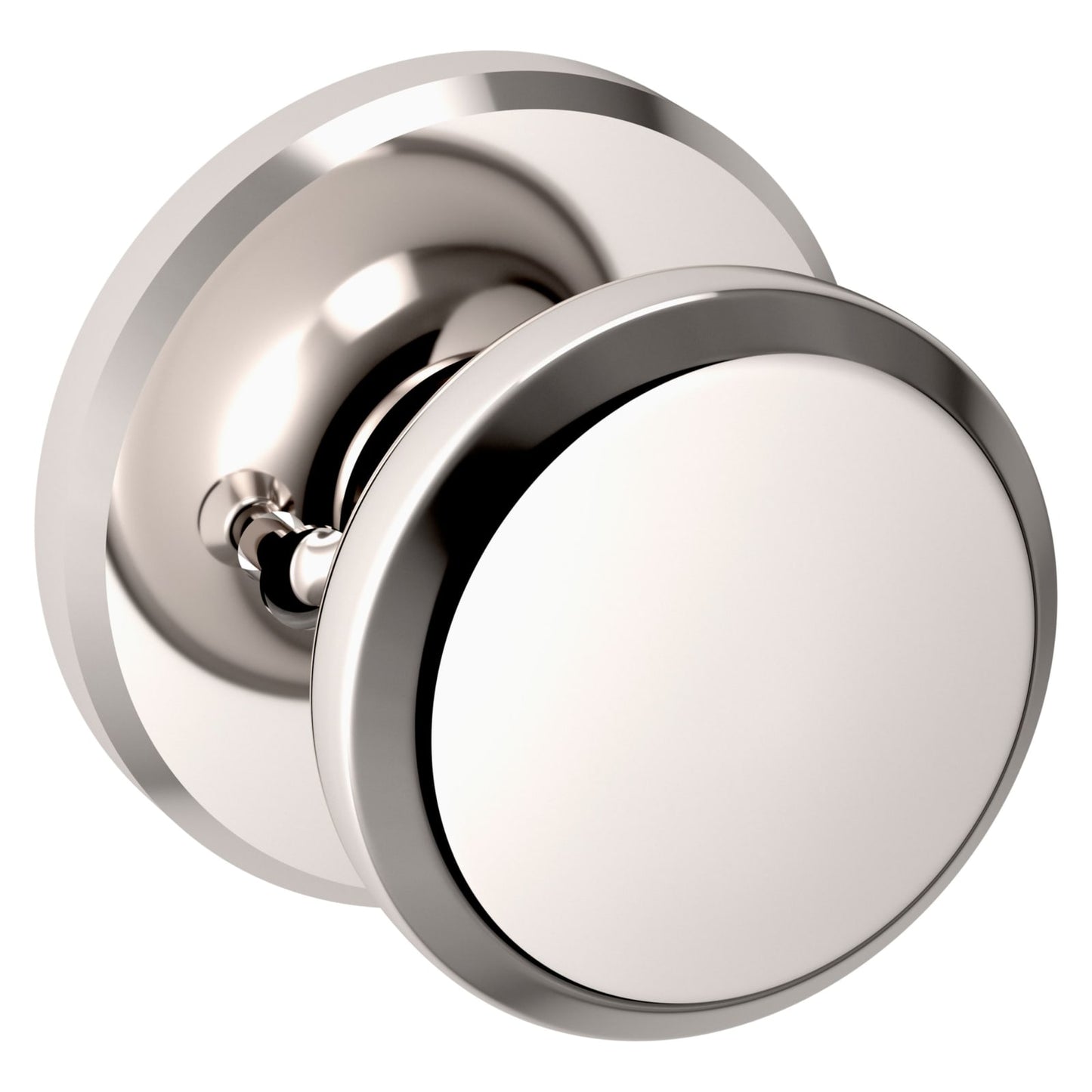Baldwin Estate 5023 Knob Set in Lifetime (PVD) Polished Nickel