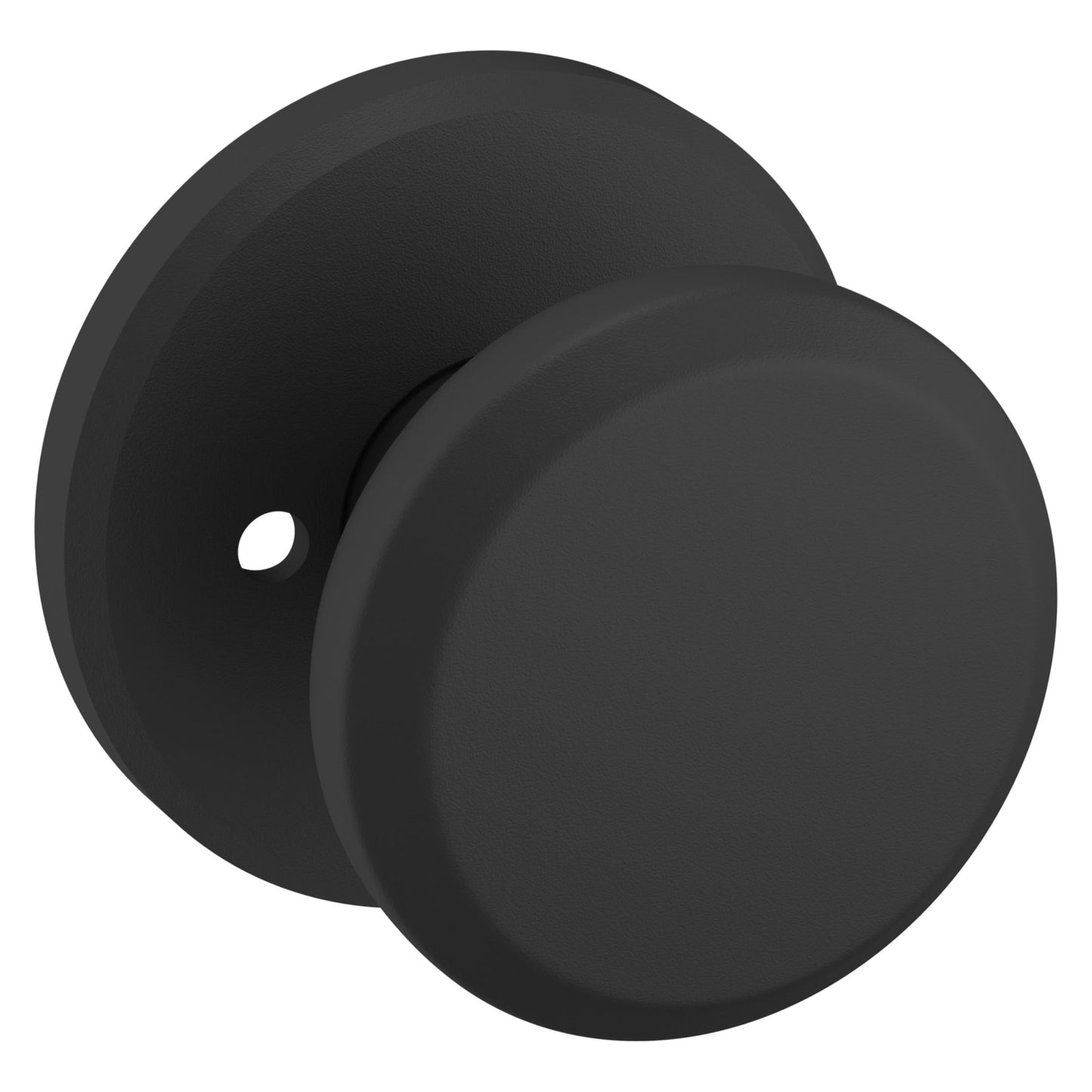 Baldwin Estate 5023 Knob Set in Satin Black