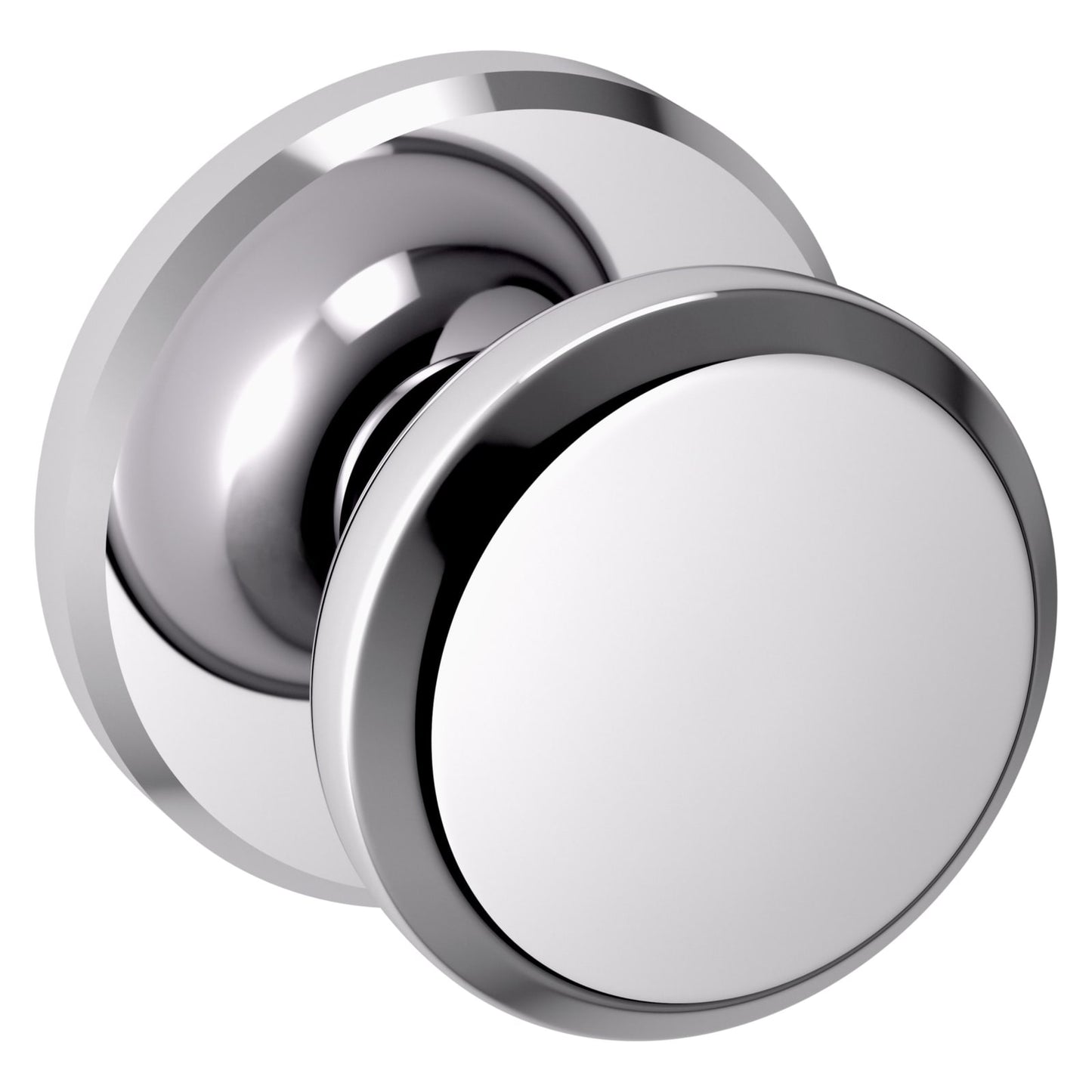 Baldwin Estate 5023 Knob Set in Polished Chrome