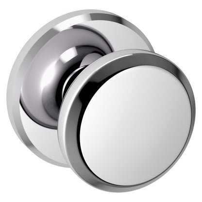 Baldwin Estate 5023 Knob Set in Polished Chrome