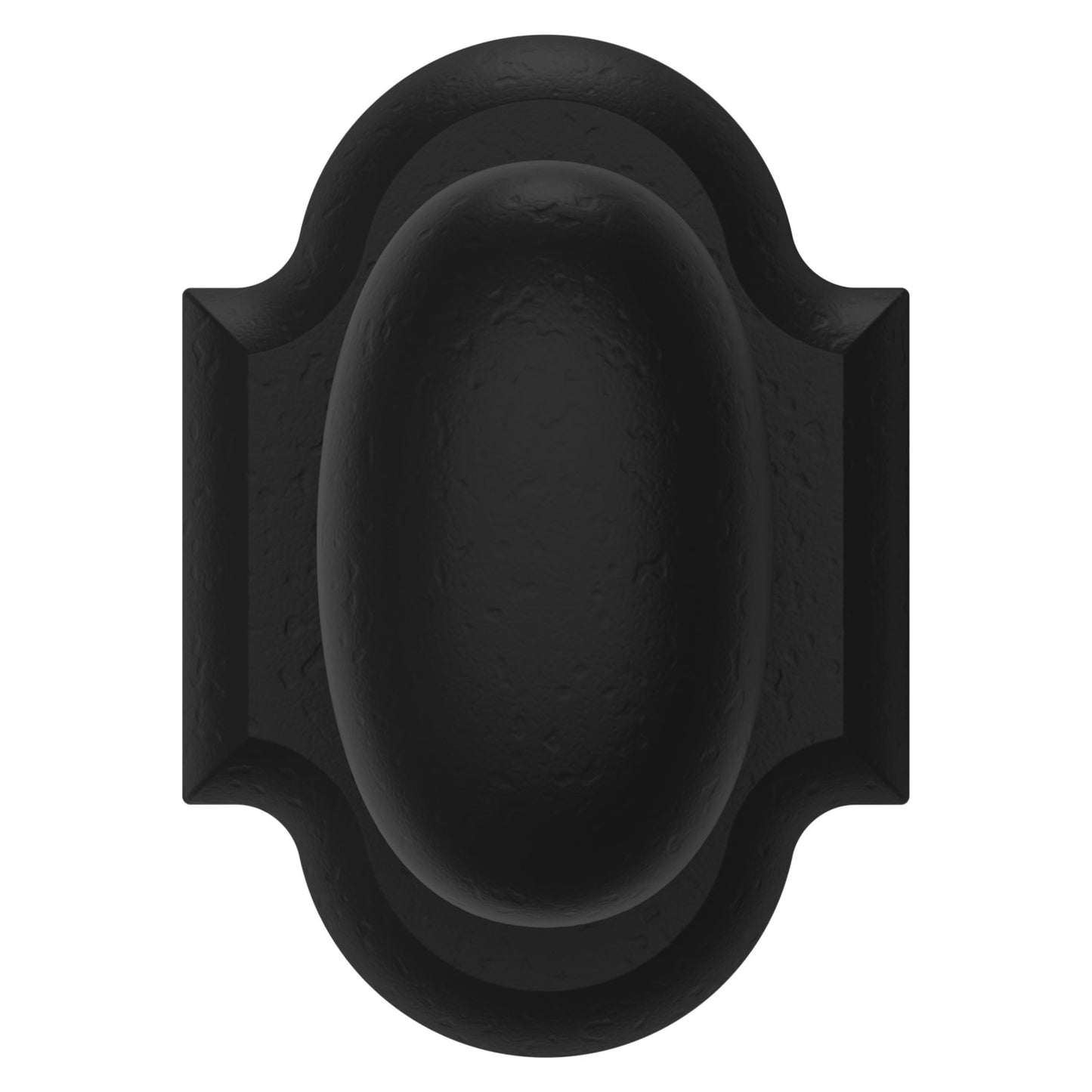 Baldwin Estate 5024 Knob Set in Distressed Oil Rubbed Bronze