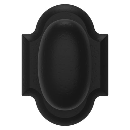 Baldwin Estate 5024 Knob Set in Distressed Oil Rubbed Bronze