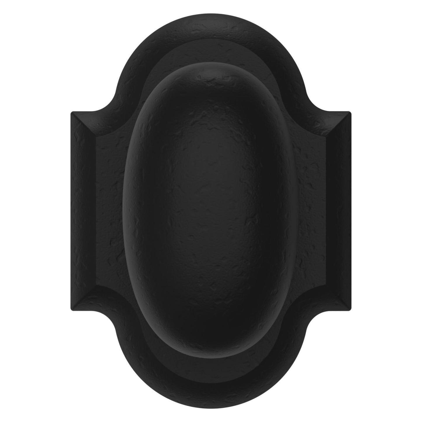 Baldwin Estate 5024 Knob Set in Distressed Oil Rubbed Bronze