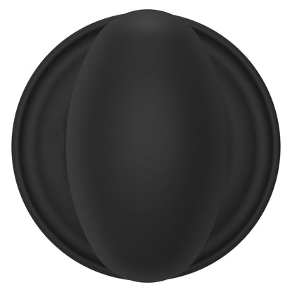 Baldwin Estate 5025 Egg Knob Set in Satin Black
