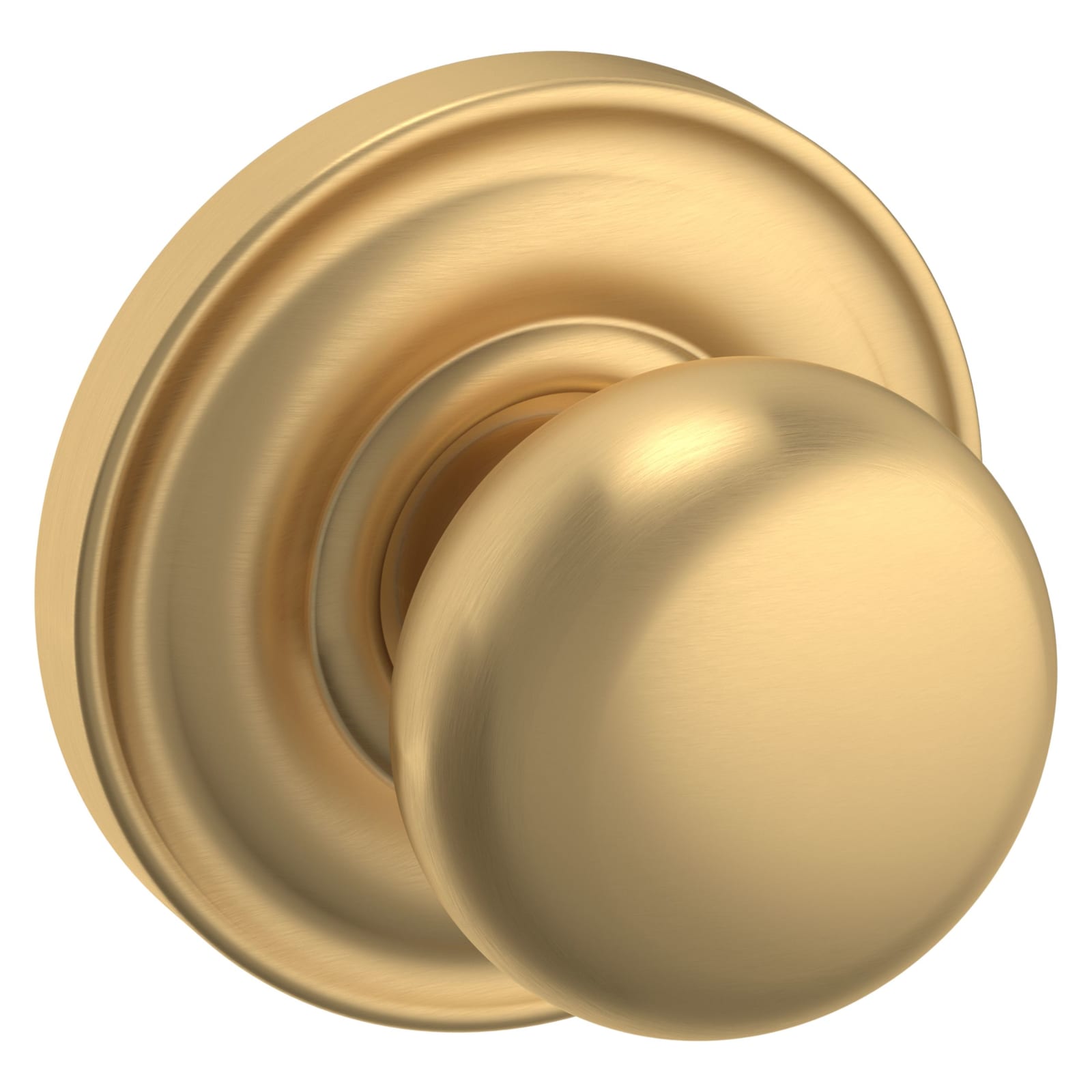 Baldwin Estate 5030 Knob Set in Vintage Brass
