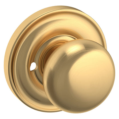 Baldwin Estate 5030 Knob Set in Lifetime (PVD) Satin Brass