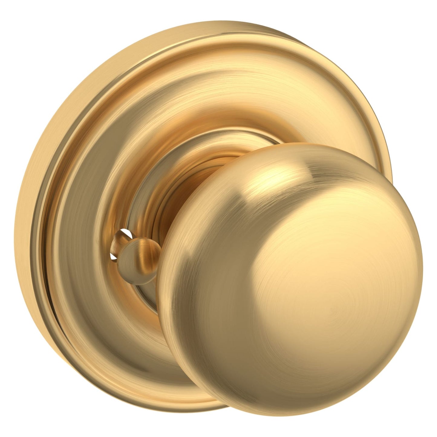 Baldwin Estate 5030 Knob Set in Lifetime (PVD) Satin Brass