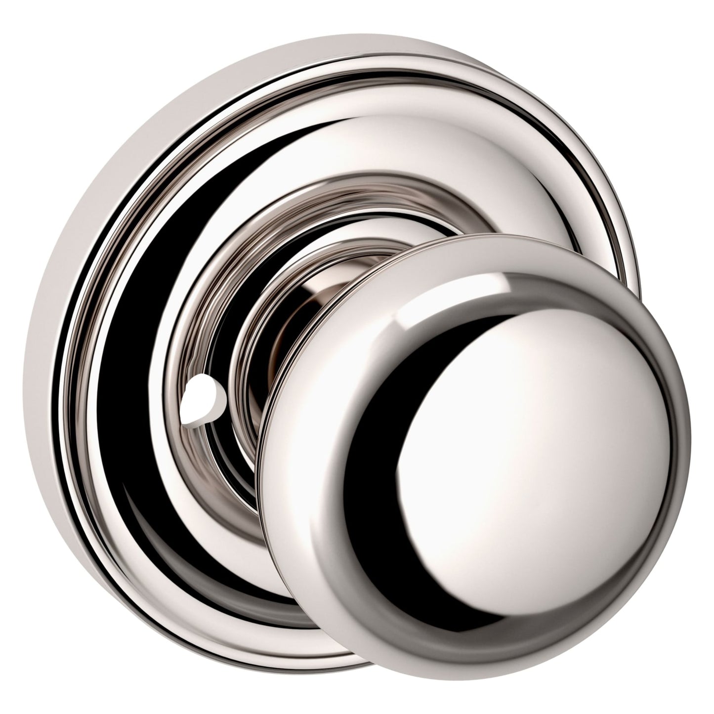 Baldwin Estate 5030 Knob Set in Lifetime (PVD) Polished Nickel