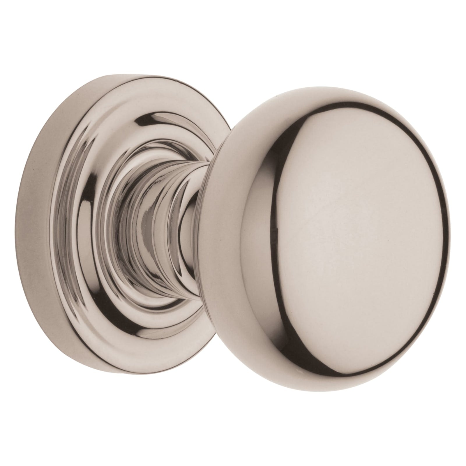 Baldwin Estate 5030 Knob Set in Lifetime (PVD) Polished Nickel