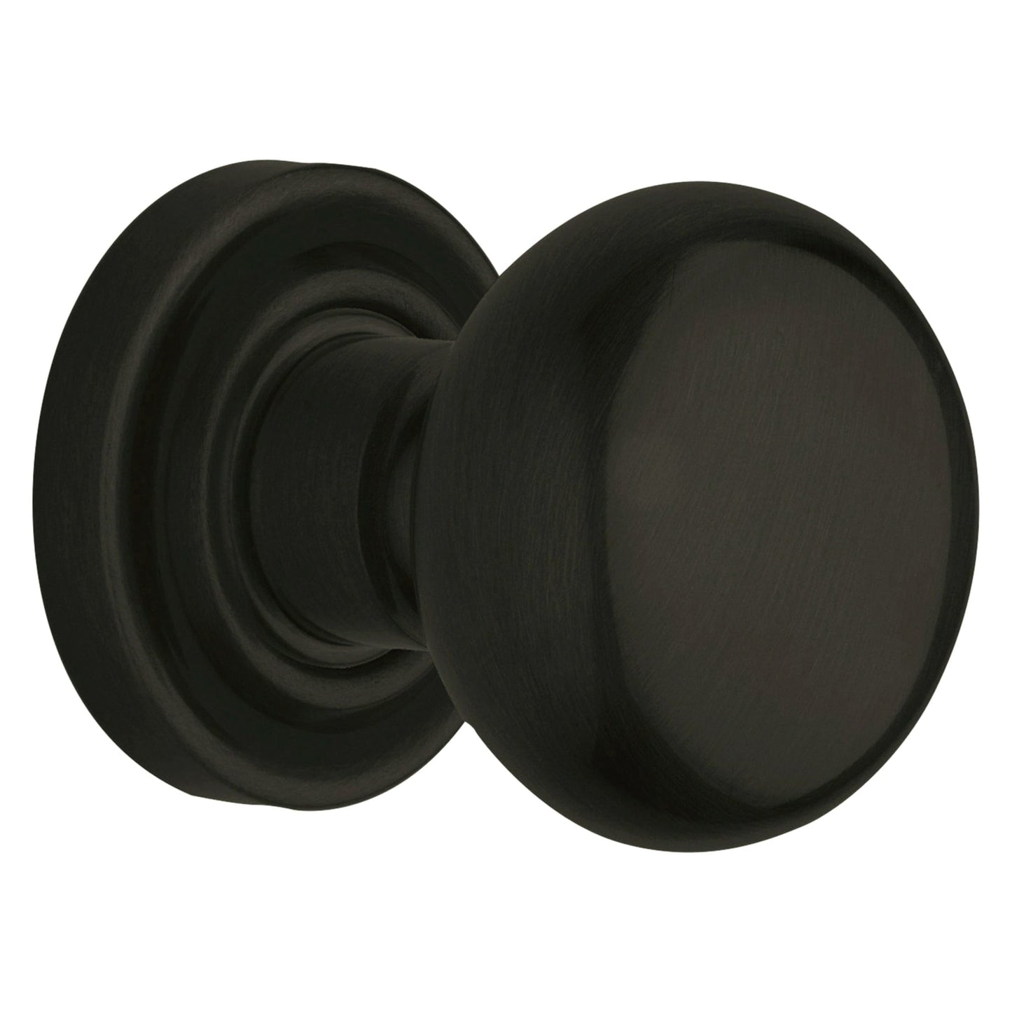 Baldwin Estate 5030 Knob Set in Satin Black