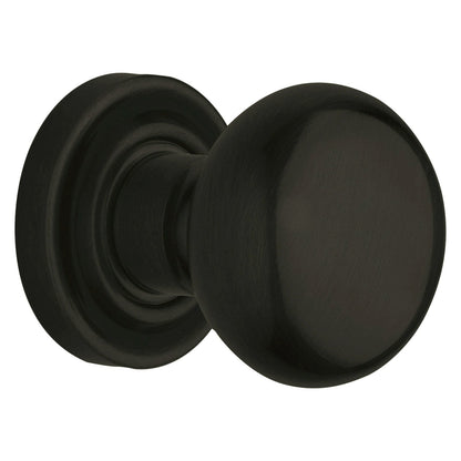 Baldwin Estate 5030 Knob Set in Satin Black