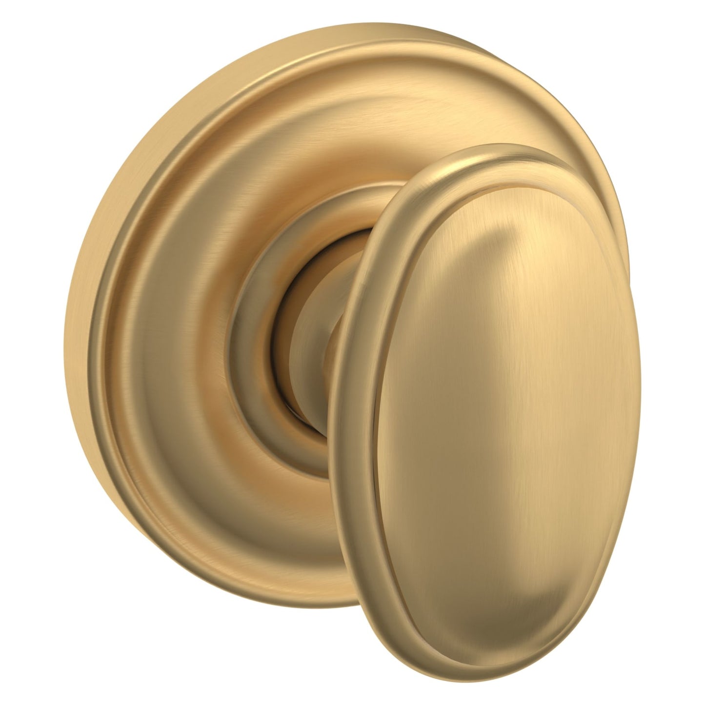 Baldwin Estate 5057 Knob Set in Vintage Brass