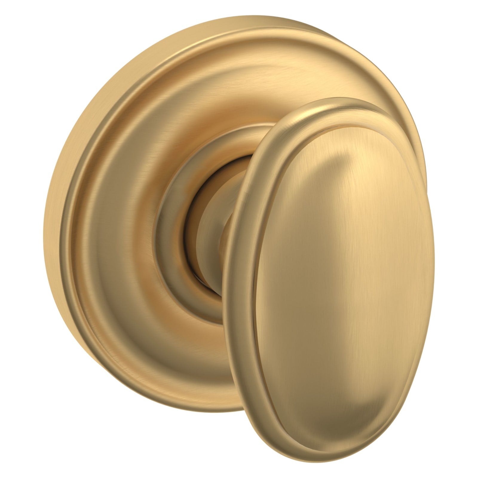 Baldwin Estate 5057 Knob Set in Vintage Brass