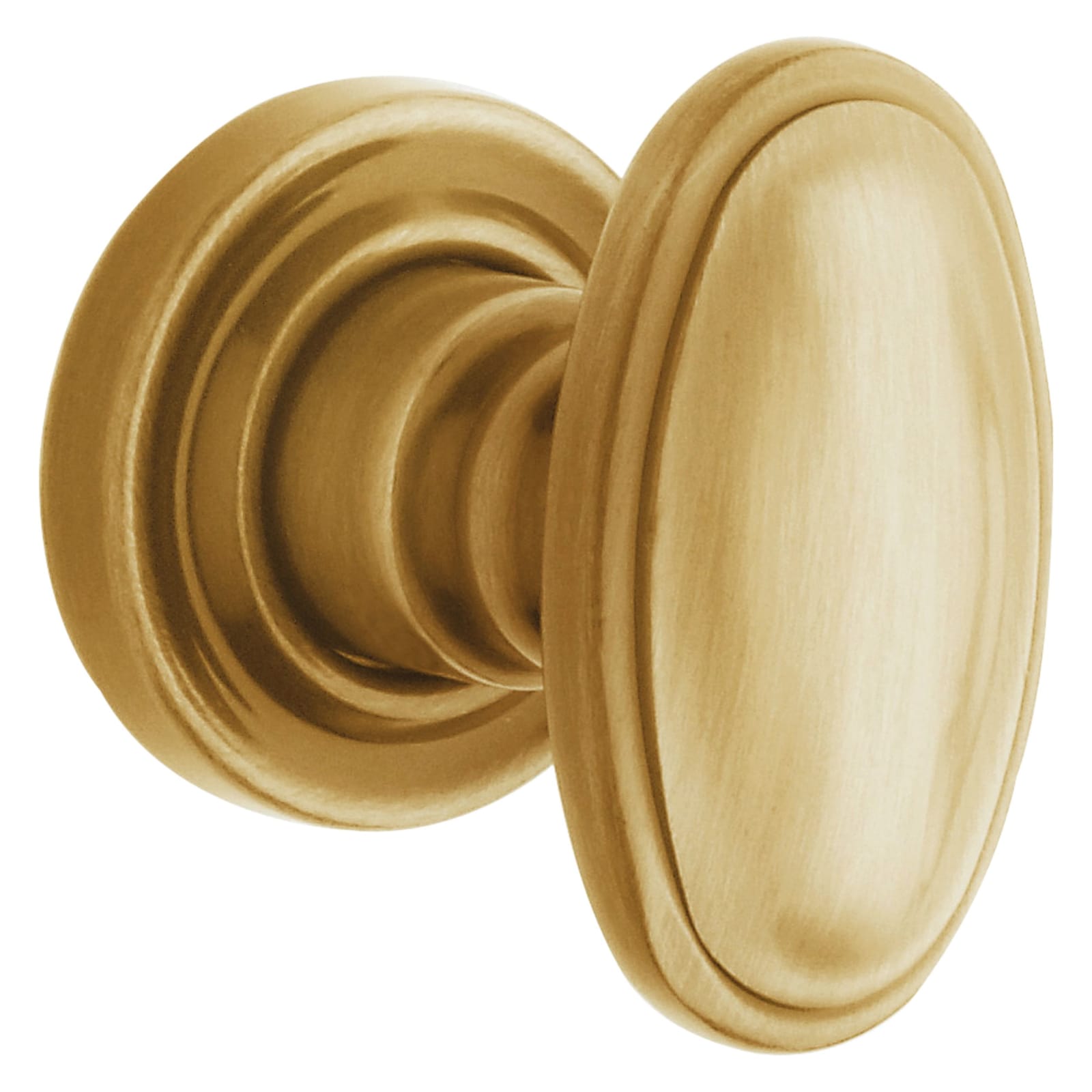 Baldwin Estate 5057 Knob Set in Vintage Brass