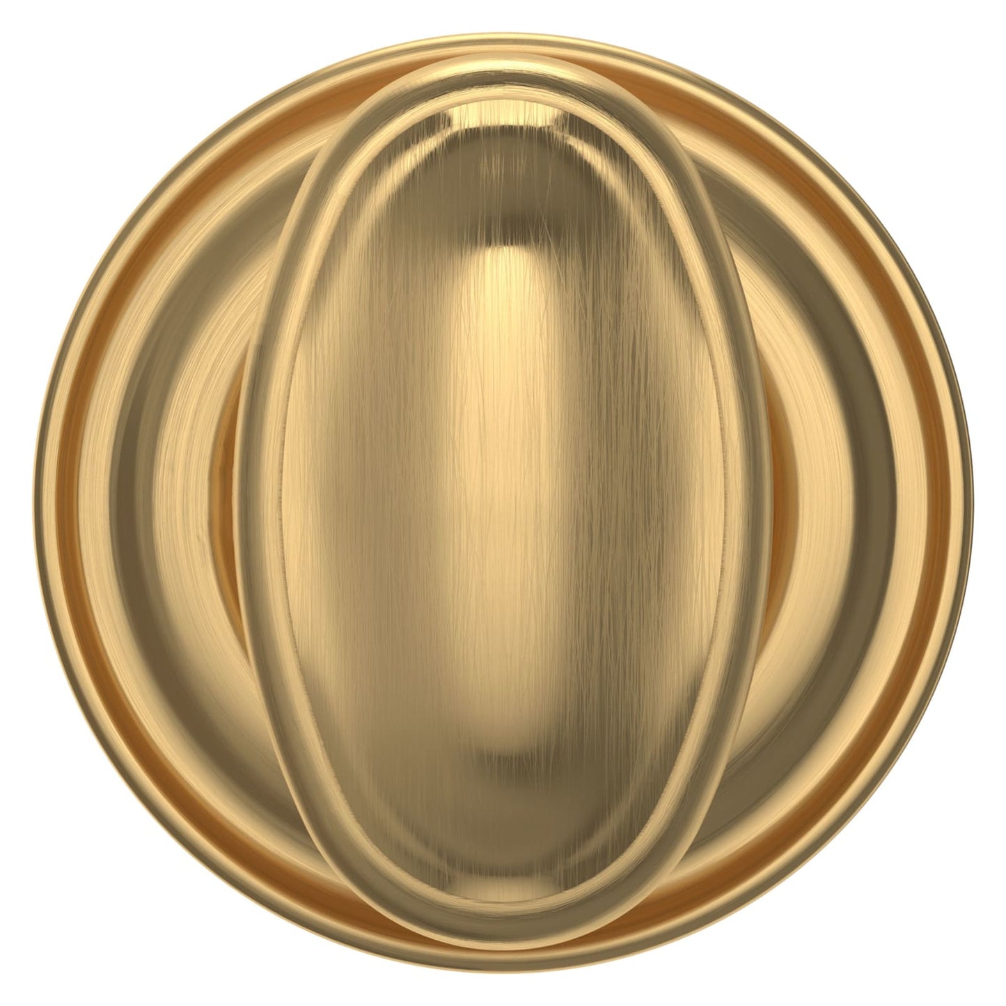 Baldwin Estate 5057 Knob Set in Lifetime (PVD) Satin Brass