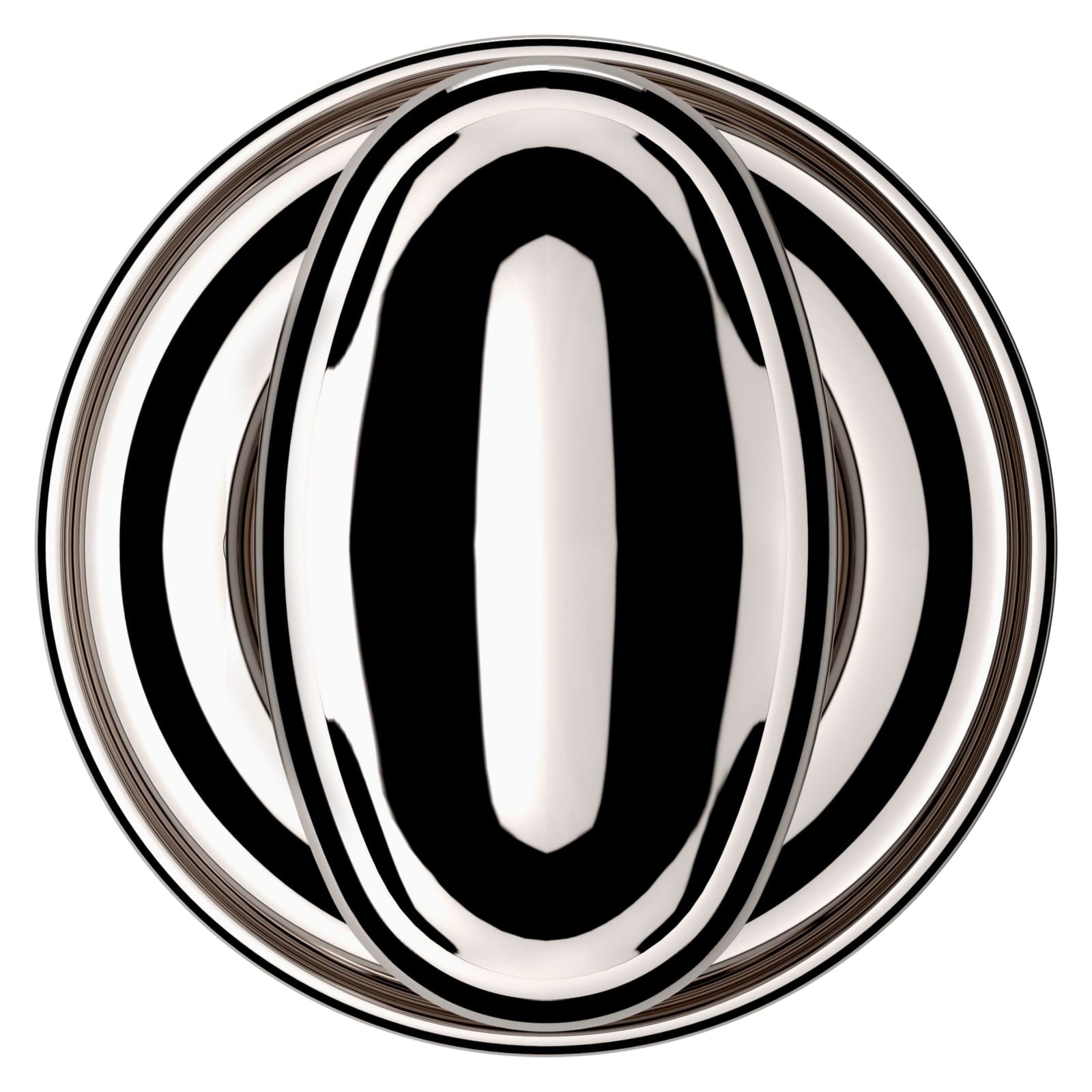 Baldwin Estate 5057 Knob Set in Lifetime (PVD) Polished Nickel