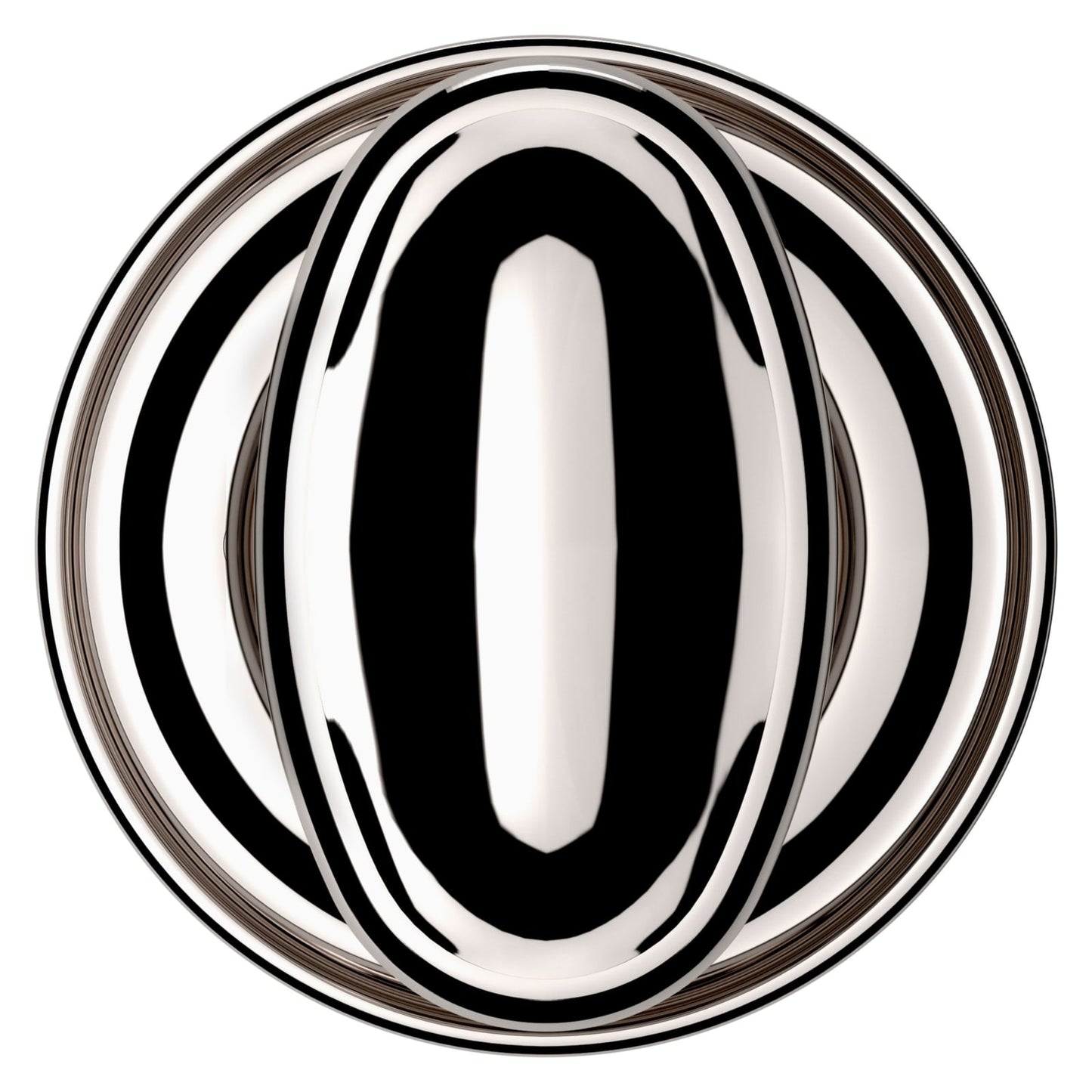 Baldwin Estate 5057 Knob Set in Lifetime (PVD) Polished Nickel