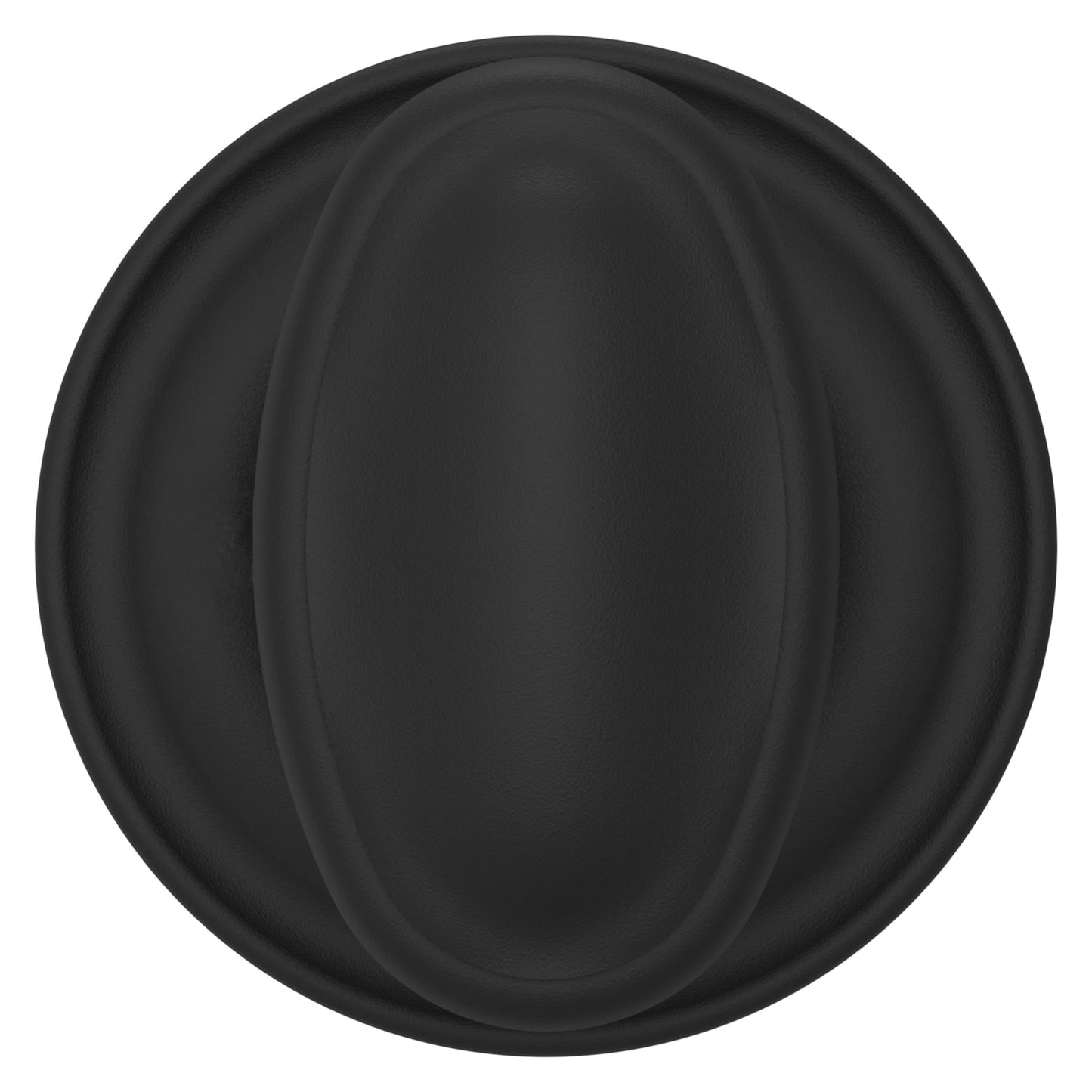 Baldwin Estate 5057 Knob Set in Satin Black