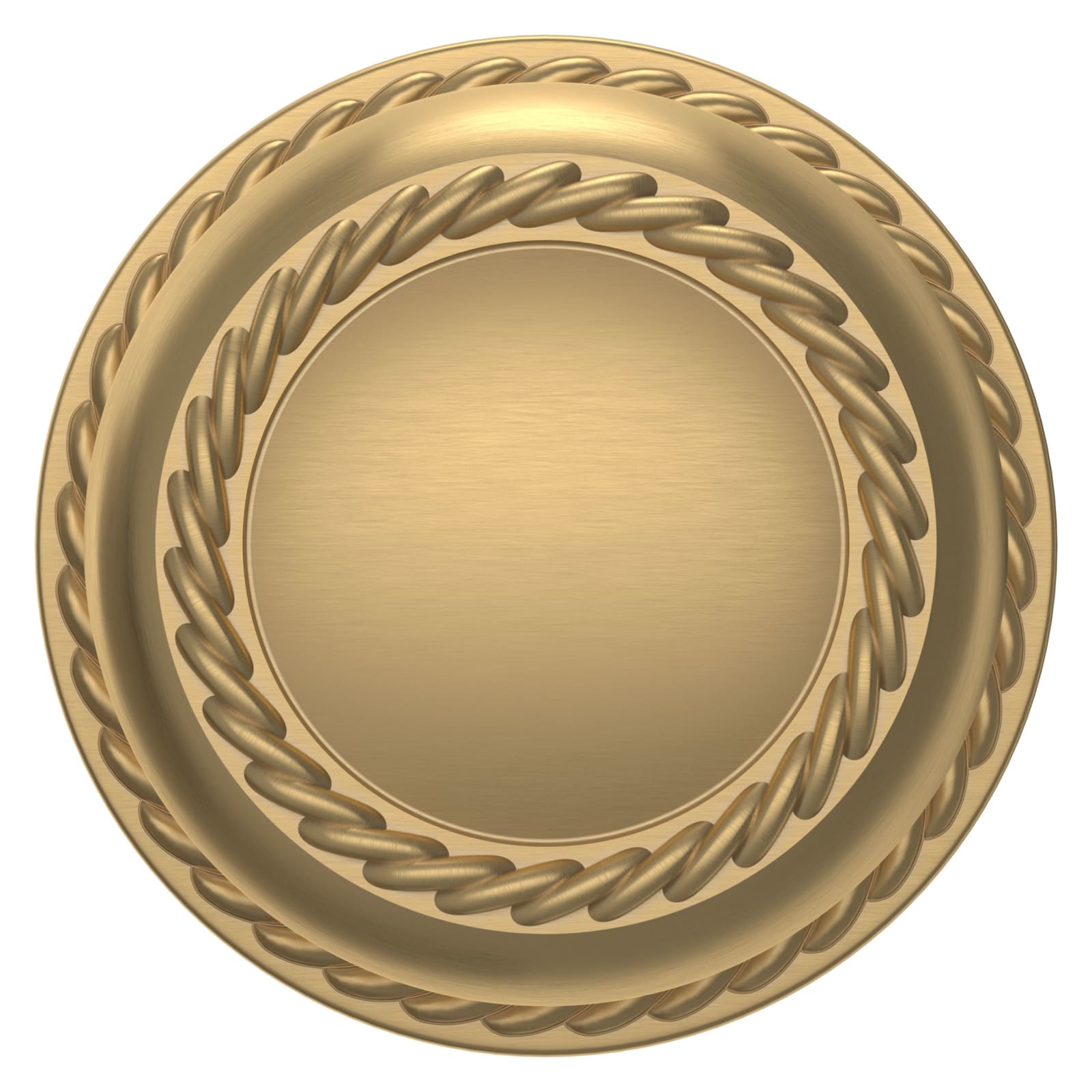 Baldwin Estate 5064 Knob Set in Vintage Brass