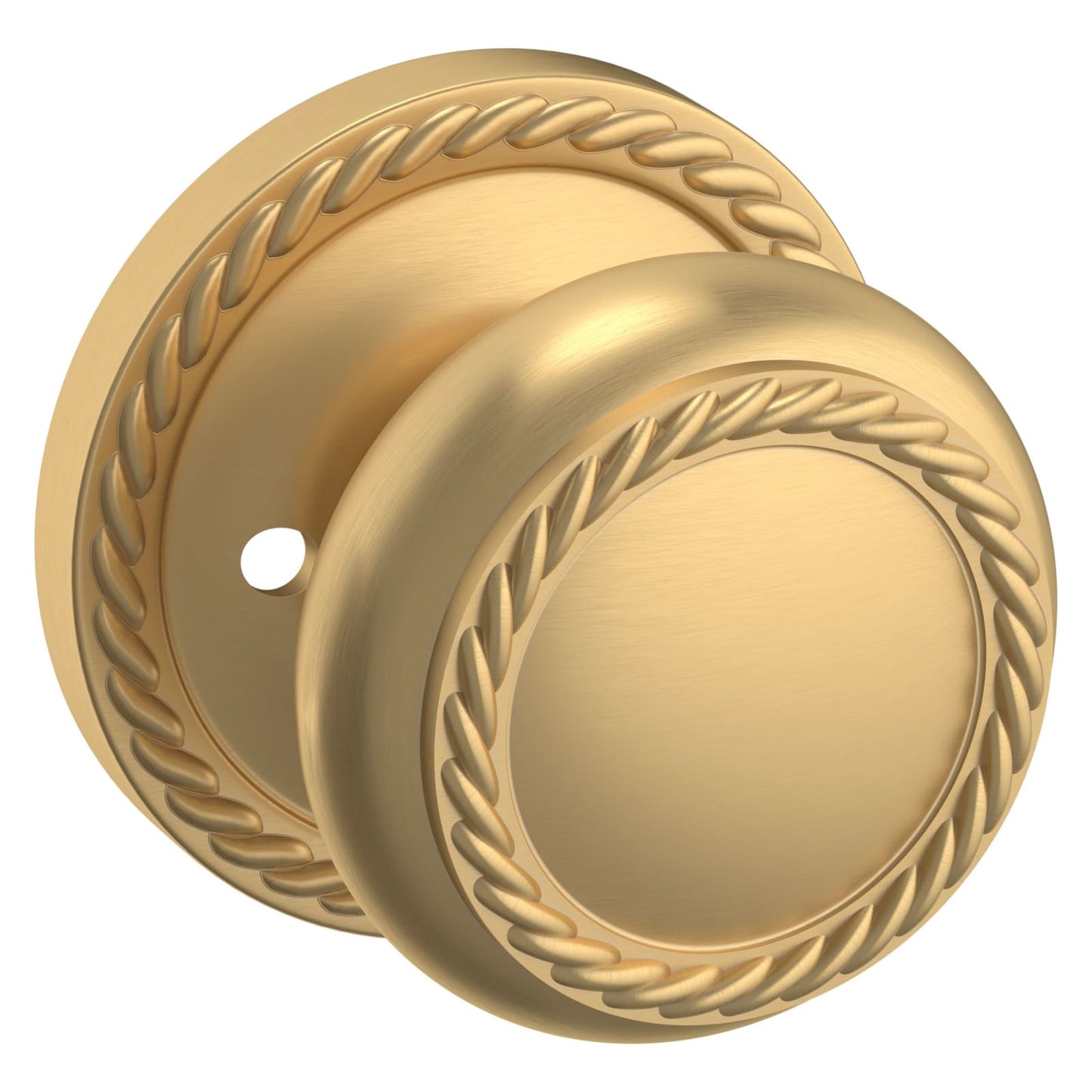 Baldwin Estate 5064 Knob Set in Vintage Brass