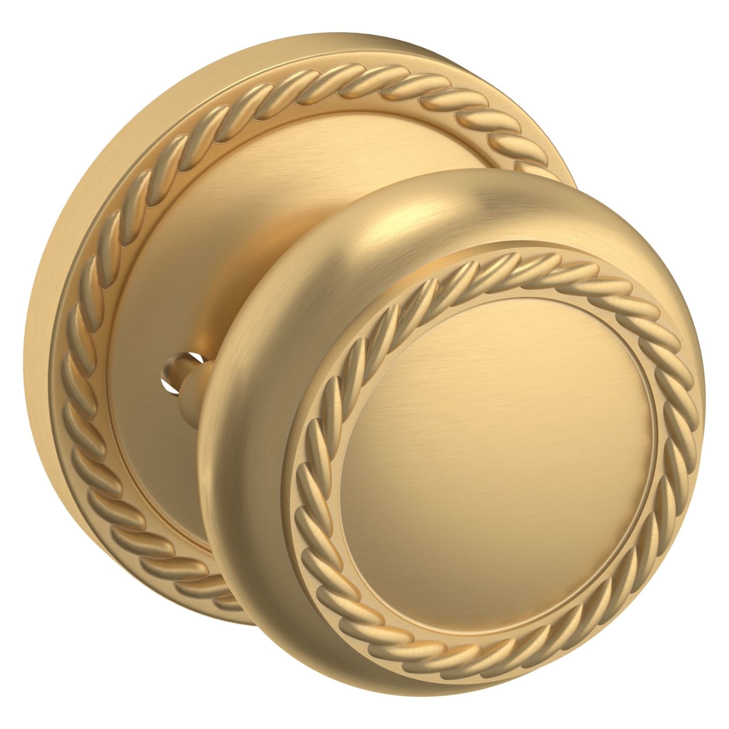 Baldwin Estate 5064 Knob Set in Vintage Brass