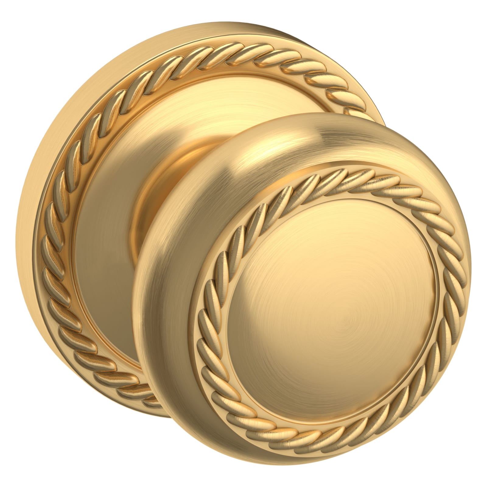 Baldwin Estate 5064 Knob Set in Lifetime (PVD) Satin Brass