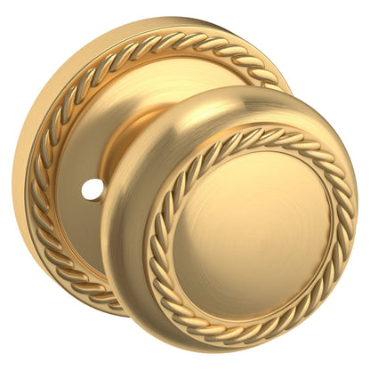 Baldwin Estate 5064 Knob Set in Lifetime (PVD) Satin Brass